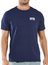 Camiseta NORTHYARD de algodão pesado, gola redonda, azul marinho, 3GG, masculina Camiseta NORTHYARD de algodão pesado, gola redonda, azul marinho, 3GG, masculina