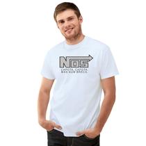 Camiseta Nos Capota Mas Num Breca Camisa Personalizada Blusa Adulto Algodão com Poliéster