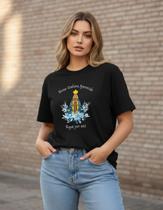Camiseta Nossa Senhora Aparecida Mãe Rainha Católica Cristã
