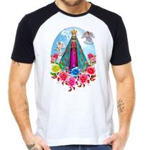 Camiseta nossa senhora de aparecida camisa fé religião santa