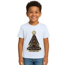 Camiseta Nossa Senhora de Aparecida Real Personalizada