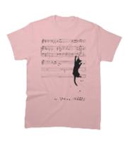 Camiseta notas musicais