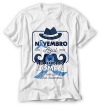 Camiseta novembro azul camisa eu apoio essa causa