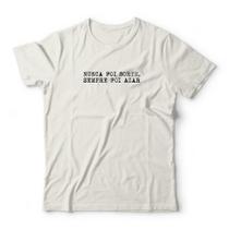 Camiseta Nunca Foi Sorte Studio Geek Camiseta Nunca Foi Sorte Studio Geek