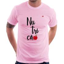 Camiseta Nutrição - Foca na Moda