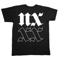 Camiseta Nx Zero - Camisa Banda Nx 0 100% Algodão