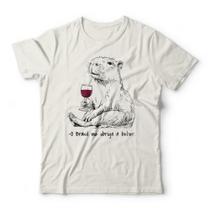 Camiseta O Brasil Me Obriga a Beber - Camiseta O Brasil Me Obriga a Beber -