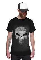 Camiseta O Justiceiro Caveira The Punisher Black