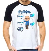 Camiseta o melhor pai sogro avô camisa presente vovô