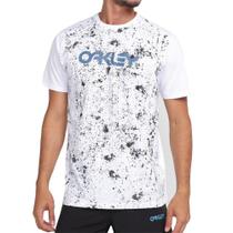 Camiseta Oakley Abstract Logo SS Masculina Branco