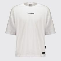 Camiseta Oakley Big Skull Oversized Branca
