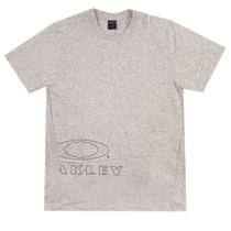 Camiseta Oakley Collegiate Big Ellipse Bone Camiseta Oakley Collegiate Big Ellipse Bone