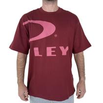 Camiseta Oakley Crop Logo SS WT25 Masculina Red Night Camiseta Oakley Crop Logo SS WT25 Masculina Red Night