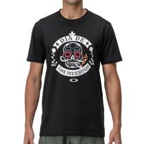Camiseta Oakley Dia De Los Muertos Skull Graphic SM24 Black Camiseta Oakley Dia De Los Muertos Skull Graphic SM24 Black