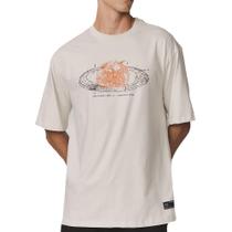 Camiseta Oakley DNA Hologram Science SS SM26 Masculina Mist Camiseta Oakley DNA Hologram Science SS SM26 Masculina Mist