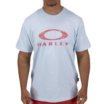 Camiseta Oakley Ellipse Fingerprint SM26 Masculina Frost Camiseta Oakley Ellipse Fingerprint SM26 Masculina Frost