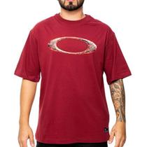 Camiseta Oakley Ellipse Magma SM26 Masculina Red Night