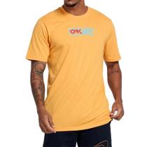 Camiseta Oakley FP Graphic Striped WT23 Bright Orange Camiseta Oakley FP Graphic Striped WT23 Bright Orange
