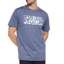 Camiseta Oakley Graphic Bark WT23 Masculina Dark Blue Camiseta Oakley Graphic Bark WT23 Masculina Dark Blue