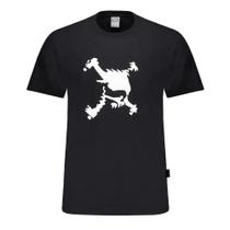 Camiseta Oakley Heritage Skull WT25 Masculina Blackout