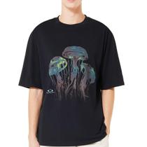 Camiseta Oakley Jellyfish WT25 Masculina Blackout
