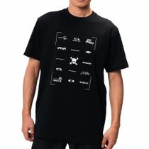 Camiseta Oakley Logomania WT25 Masculina Blackout
