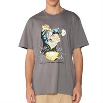 Camiseta Oakley Mad Science SM25 Masculina Stone Grey Camiseta Oakley Mad Science SM25 Masculina Stone Grey