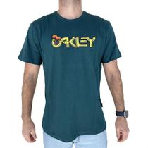 Camiseta Oakley Mushrrom Logo WT24 Masculina Forest