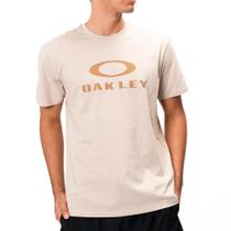 Camiseta Oakley O-Bark SS WT25 Masculina Humus