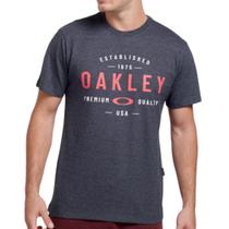 Camiseta Oakley Premium Quality - BLACKOUT