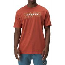 Camiseta Oakley Square Lightining Graphic WT24 Baked Clay