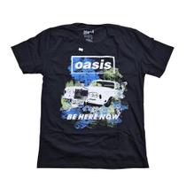Camiseta Oasis Be Here Now Blusa Adulto Unissex Bo3061