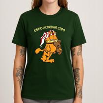 Camiseta ODEIO ACORDAR CEDO Tradicional Camiseta ODEIO ACORDAR CEDO Tradicional