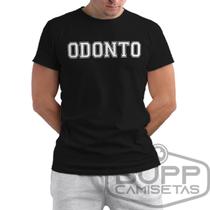 Camiseta Odonto Camisa Odontologia Pronta Entrega Varias Cores 100% Algodão Faculdade Curso - Bupp Camisetas