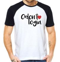 Camiseta odontologia dentista curso faculdade camisa