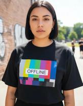 Camiseta Off-line Unissex