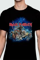 Camiseta Oficial Iron Maiden All Eddies Of0138 Consulado