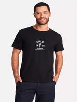 Camiseta Oficina Reserva Patch Galo Vintage Preto