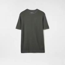 Camiseta Oficina Reserva Tricot Pin Point Verde
