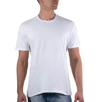 Camiseta Ogochi Manga Curta Básica Masculina 6001001 Branca