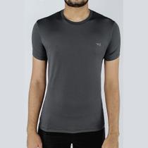 Camiseta Ogochi Sport Slim Decote Redondo Microtextura