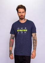 Camiseta Okdok 1230210 - Marinho Mescla