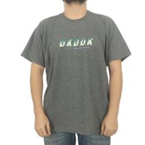 Camiseta Okdok Mescla Cinza Escuro - Masculino