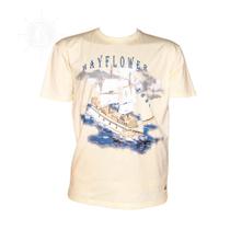 Camiseta Old Modern Handicrafts Mayflower Graphic Nautical Camiseta Old Modern Handicrafts Mayflower Graphic Nautical