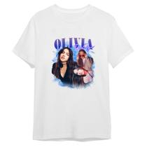 Camiseta Olivia Rodrigo Cantora Lançamento Algodão