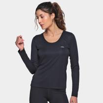 Camiseta Olympikus Essential Manga Longa Feminina Camiseta Olympikus Essential Manga Longa Feminina