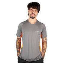 Camiseta Olympikus Recortes Masculina Cinza