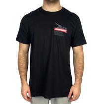 Camiseta Onbongo Estampada Elec Preto