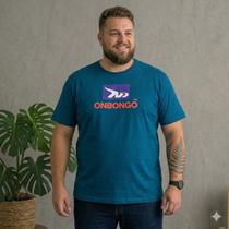Camiseta Onbongo Estampada Original Plus ON840 - Azul Cor:AzulTamanho:G2