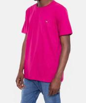 Camiseta Onbongo Fashion Basic Dark Pink Neon Mescla